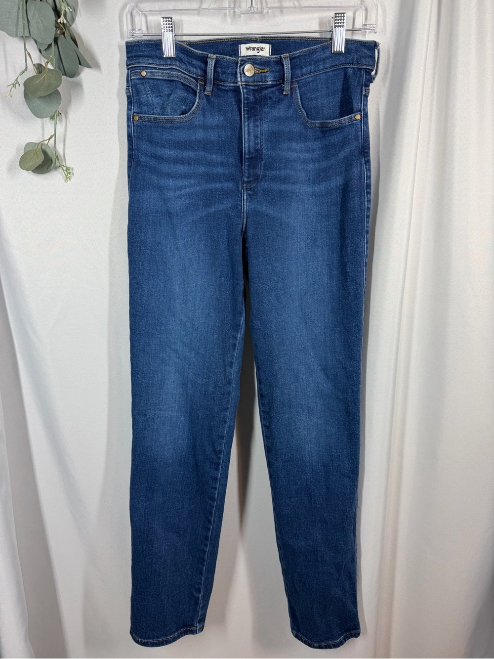 Wrangler | High Rise Slim Skinny Leg Jeans Blue Women's Size 30x32